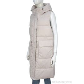 Жилетка жіноча Весна/осінь 9125 beige-5 (5 шт. р.сіткаS-2XL) "Hope" недорого оптом від прямого постачальника