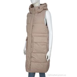 Жилетка жіноча Весна/осінь 9125 khaki-5 (5 шт. р.сіткаS-2XL) "Hope" недорого оптом від прямого постачальника