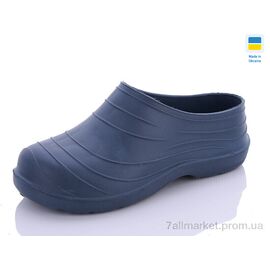 Калоші жіночі Весна/осінь Б07 синій (12 пар р.41-45) "Крок" недорого оптом від прямого постачальника