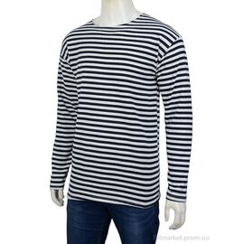 Тільняшка чоловіча Весна/осінь Тельняшка чоловіча з начісом (6 шт. р.сітка50-60) "Banko" недорого оптом від прямого постачальника