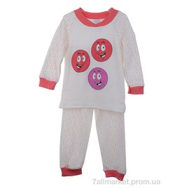 Фотография Пижама детская Весна/осень 003-1 white (4 шт. р.сетка 1-4) "OL" недорого оптом от прямого поставщика