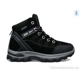 Фотография Ботинки унисекс зима D6976-1 (8 пар р.36-41) "RUNMAX" недорого оптом от прямого поставщика