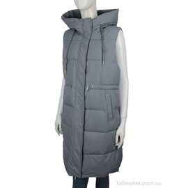 Жилетка жіноча Весна/осінь 2325 grey (5 шт. р.сітка48-56) "Hope" недорого оптом від прямого постачальника