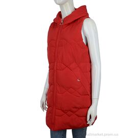 Жилетка жіноча Весна/осінь 809 red (5 шт. р.сіткаM-3XL) "Obuvok" недорого оптом від прямого постачальника