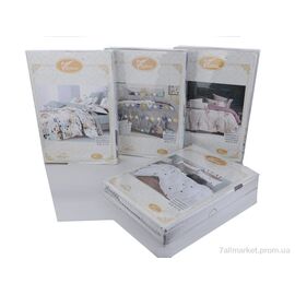 Фотография Постельное белье Весна/осень Постільна білизна 06-55 (4) mix (180x220) двуспальна (1 шт. р.сетка One size) "Obuvok" недорого оптом от прямого поставщика