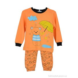 Дитяча піжама Весна/осінь P087 raire of love turuncu (5 шт. р.сітка3-6) "OL" недорого оптом від прямого постачальника