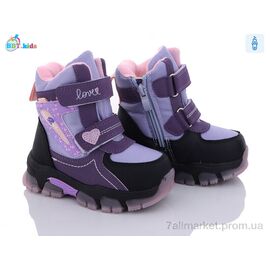 Фотография Ботинки детские удобные зима T6918-3 (8 пар р.23-28) "BBT" недорого оптом от прямого поставщика