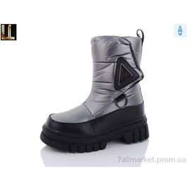 Дутики дитячі утеплені Зима lb222-3 (8 пар р.32-37) "Lilin" недорого оптом від прямого постачальника