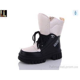 Дутики дитячі утеплені Зима LB219-17 (8 пар р.32-37) "Lilin" недорого оптом від прямого постачальника