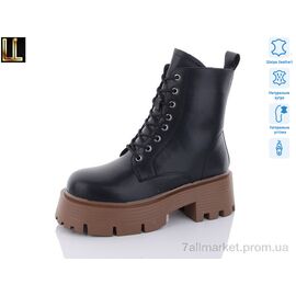 Фотография Ботинки женские стильные зима G-103-27 (8 пар р.36-41) "Lilin" недорого оптом от прямого поставщика