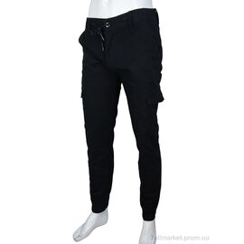 Фотография Брюки мужские Зима 8517-1 black (8 шт. р.сетка 29-38) "Baron" недорого оптом от прямого поставщика