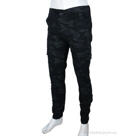 Фотография Брюки мужские Зима 98508-1 black (8 шт. р.сетка 32-38) "Baron" недорого оптом от прямого поставщика