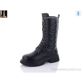 Черевики жіночі стильні Зима LJ191-2 (6 пар р.36-41) "Lilin" недорого оптом від прямого постачальника