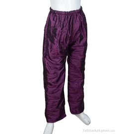 Фотография Штаны детские утеплённые Зима ФУ3 violet (07635) (5 шт. р.сетка 22-30) "Obuvok" недорого оптом от прямого поставщика