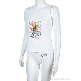 Фотография Комплект белья Весна/осень QG1177 white (4 шт. р.сетка L-3XL) "Textile" недорого оптом от прямого поставщика