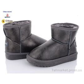 Фотография Угги детские утепленные зима ND226-3 grey (6 пар р.26-31) "Clibee-Doremi" недорого оптом от прямого поставщика