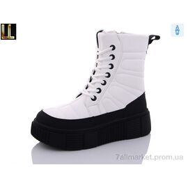 Черевики жіночі стильні Зима LY86-6 (6 пар р.36-41) "Lilin" недорого оптом від прямого постачальника