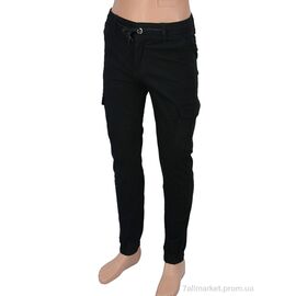 Фотография Джинсы детские Весна/осень 8531-1 black (6 шт. р.сетка 30-35) "Baron" недорого оптом от прямого поставщика