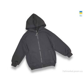 Батник дитячий Весна/осінь 2328 grey (134-158) худі (5 шт. р.сіткаS-2XL) "LiMa" недорого оптом від прямого постачальника