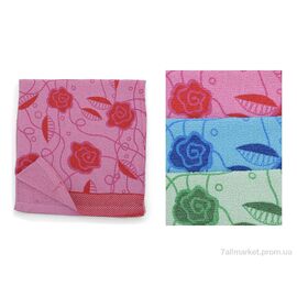 Фотография Полотенце  M34 (30*70) mix (20 шт. р.сетка One size) "Textile" недорого оптом от прямого поставщика