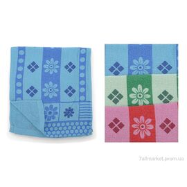 Фотография Полотенце  M35 (30*70) mix (20 шт. р.сетка One size) "Textile" недорого оптом от прямого поставщика