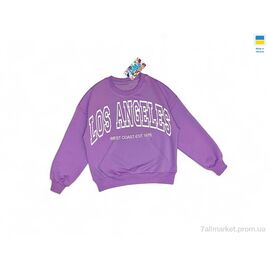 Светер дитячий Весна/осінь 2406 фіолет (134-158) (5 шт. р.сіткаS-2XL) "LiMa" недорого оптом від прямого постачальника