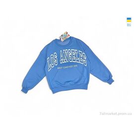 Светер дитячий Весна/осінь 2406 синій (134-158) (5 шт. р.сіткаS-2XL) "LiMa" недорого оптом від прямого постачальника