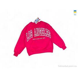 Светер дитячий Весна/осінь 2406 рожевий (134-158) (5 шт. р.сіткаS-2XL) "LiMa" недорого оптом від прямого постачальника