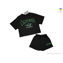 Фотография Костюм детский Лето 2318 чорний (134-158) (5 шт. р.сетка S-2XL) "LiMa" недорого оптом от прямого поставщика