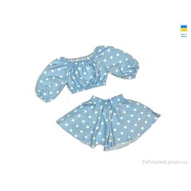 Фотография Костюм детский Лето 2312 блакитний (134-158) (5 шт. р.сетка S-2XL) "LiMa" недорого оптом от прямого поставщика