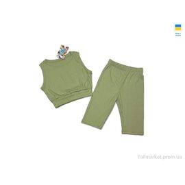 Фотография Костюм детский Лето 2218 зелений (134-158) (5 шт. р.сетка S-2XL) "LiMa" недорого оптом от прямого поставщика