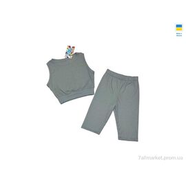 Фотография Костюм детский Лето 2218 сірий (134-158) (5 шт. р.сетка S-2XL) "LiMa" недорого оптом от прямого поставщика