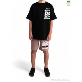 Фотография Костюм детский Лето 2411 чорний-коричневий (134-158) (5 шт. р.сетка S-2XL) "LiMa" недорого оптом от прямого поставщика