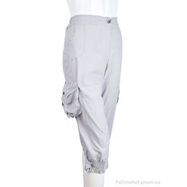 Фотография Капри женские Лето 293 (08954) l.grey (6 шт. р.сетка 31-36) "Obuvok" недорого оптом от прямого поставщика