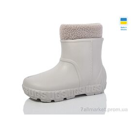 Чоботи з піни жіночі Зима N661 св.сірий (6 пар р.37-41) "Lot Shoes" недорого оптом від прямого постачальника