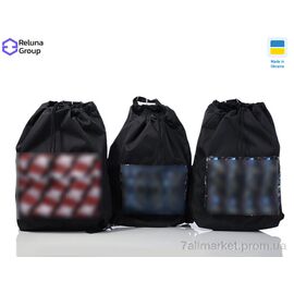 Фотография Рюкзак-мешок унисекс  BX001-6 mix (3 шт. р.сетка ) "Reluna Group" недорого оптом от прямого поставщика