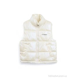 Фотография Жилетка детская Весна/осень 3790-7 white (5 шт. р.сетка 100-141) "Мир" недорого оптом от прямого поставщика