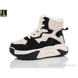 Фотография Кроссовки женские модные зима G653-71 (8 пар р.37-41) "Lilin" недорого оптом от прямого поставщика