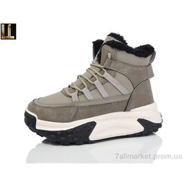 Фотография Кроссовки женские модные зима G652-8 (8 пар р.36-41) "Lilin" недорого оптом от прямого поставщика