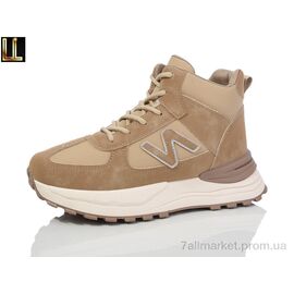 Фотография Кроссовки женские модные зима G654-77 (8 пар р.37-41) "Lilin" недорого оптом от прямого поставщика