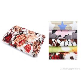 Фотография Плед  040726 (150x200) mix (5 шт. р.сетка One size) "Textile" недорого оптом от прямого поставщика