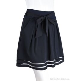 Фотография Юбка детская Весна/осень 208-1 navy (08984) (5 шт. р.сетка 36-44) "Obuvok" недорого оптом от прямого поставщика