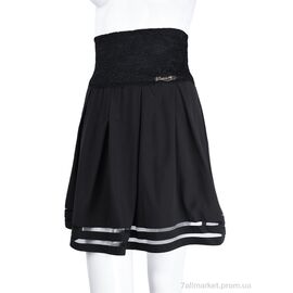 Фотография Юбка детская Весна/осень 210 black (08981) (5 шт. р.сетка 36-44) "Obuvok" недорого оптом от прямого поставщика