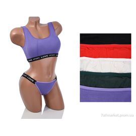 Фотография Комплект белья Весна/осень CY9448 mix (12 шт. р.сетка M-L) "Textile" недорого оптом от прямого поставщика