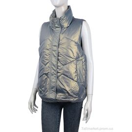 Жилетка жіноча Весна/осінь M818 blue (09064) (5 шт. р.сіткаS-2XL) "Obuvok" недорого оптом від прямого постачальника