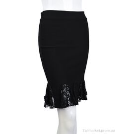 Фотография Юбка детская Весна/осень 888 black (08999) (5 шт. р.сетка 36-44) "Obuvok" недорого оптом от прямого поставщика