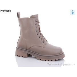 Фотография Ботинки женские стильные зима Q125 (6 пар р.36-40) "Princess" недорого оптом от прямого поставщика