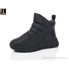Фотография Ботинки женские стильные зима LXL81-1 (8 пар р.36-41) "Lilin" недорого оптом от прямого поставщика