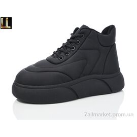 Фотография Ботинки женские стильные зима 908-1 (8 пар р.36-41) "Lilin" недорого оптом от прямого поставщика