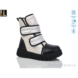 Фотография Ботинки детские удобные зима LB218-17 (8 пар р.32-37) "Lilin" недорого оптом от прямого поставщика